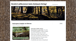 Desktop Screenshot of ambaum-verlag.de