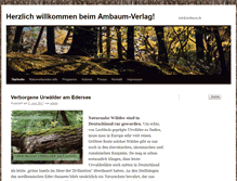 Tablet Screenshot of ambaum-verlag.de